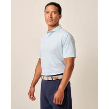 Mens Vik Striped Jersey Performance Polo by Johnnie-O in Durham NC