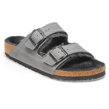 Women's Arizona Shearling Sandals  Gray