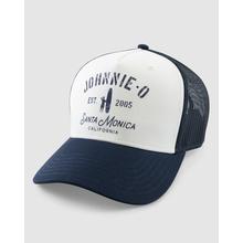 Mens Standard Logo Trucker Hat by Johnnie-O