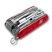 Swiss Champ XLT Victorinox pocket knife (Red, 4 in)