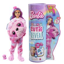 Barbie Cutie Reveal Fantasy Series Doll With Sloth Plush Costume & 10 Surprises by Mattel