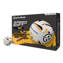 Pittsburgh Steelers SpeedSoft Ink Golf Balls by TaylorMade in Decatur AL