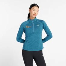 Women's NYC Marathon Athletics Heat Grid Half Zip