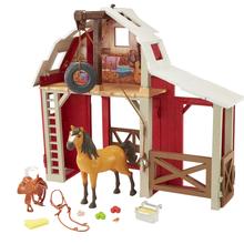 Spirit Untamed Swing & Saddle Barn Playset by Mattel