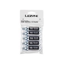 16G Threaded Co2 Cartridges - 5-Pack by Lezyne