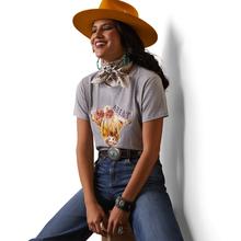 Women's Real Highlander Rose Tee by Ariat