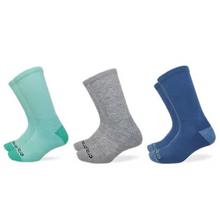 Ensemble de 3 chaussettes mi-mollet à pointe et talon renforcés by Crocs