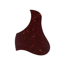 Red tortoise pickguard for dreadnaught