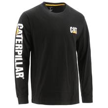 Men's Trademark Banner Long Sleeve Tee Black