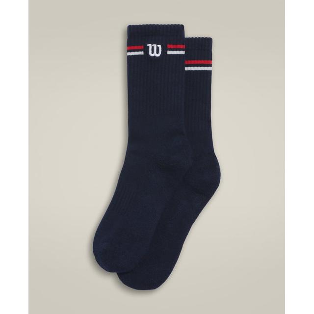 Wilson - Crew Stripe Logo Sock in Durham NC