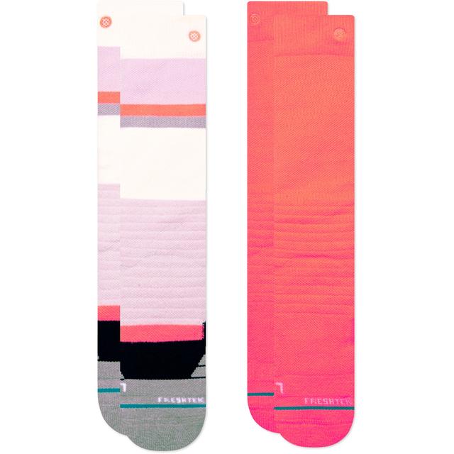 Stance - Work It Snow Socks - 2 Pairs Pink