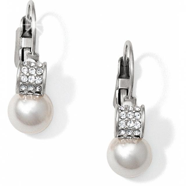 Brighton - Meridian Petite Pearl Leverback Earrings in San Diego TX