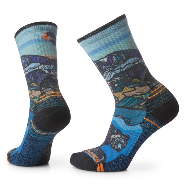 Smartwool - Women's Hike Light Cushion Icy Range Print Crew Socks in Williamsburg VA