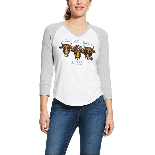 Ariat - Women's REAL Hay Girl T-Shirt in Cincinnati OH