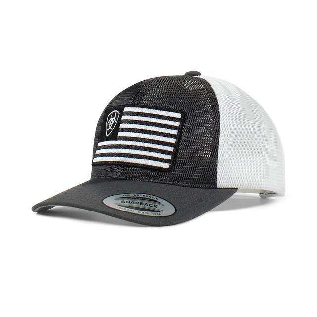 Ariat - Men's Shield flag mesh cap in Durham NC