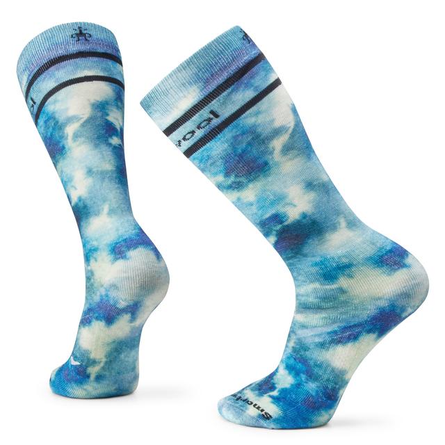 Smartwool - Ski Full Cushion Groovy Tie Dye Print Over The Calf Socks