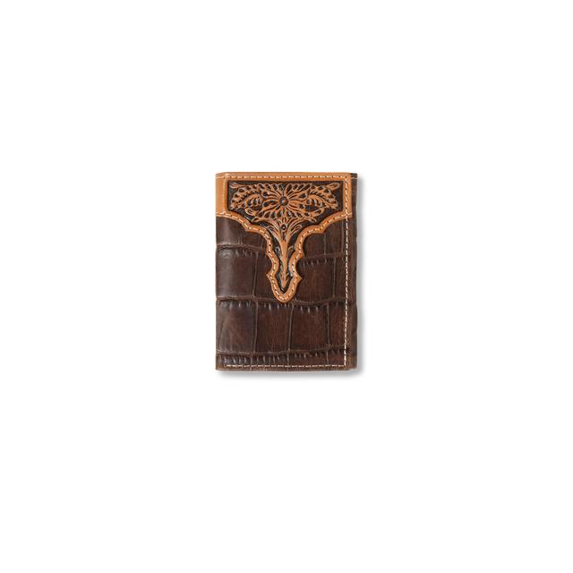 Ariat - Men's Alligator Trifold Wallet in Durham NC