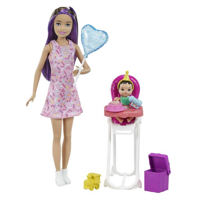 Mattel - Barbie Skipper Babysitters Inc Dolls And Playset