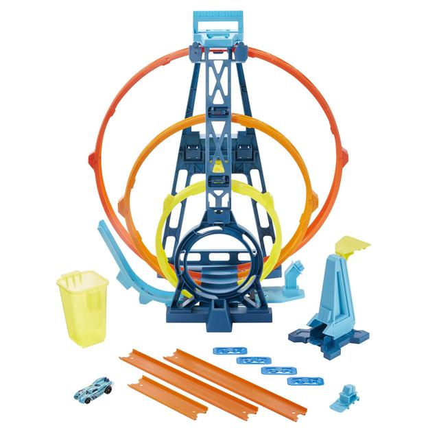 Mattel - Hot Wheels Track Builder Unlimited Triple Loop Kit in Detroit MI