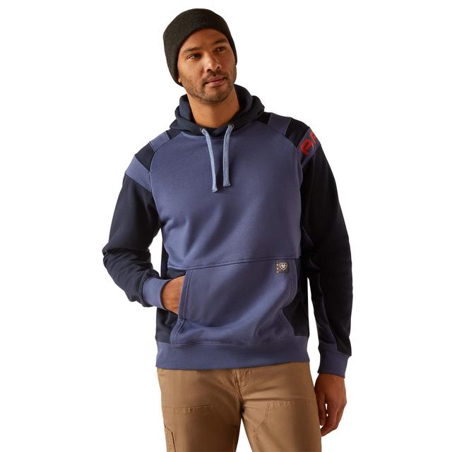 Ariat - Rebar Workman Colorblock Logo Hoodie in Sidney OH