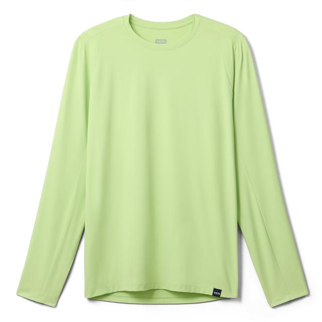 YETI - Crew Neck Ultra Lightweight Sunshirt - 2H24 Key Lime - L