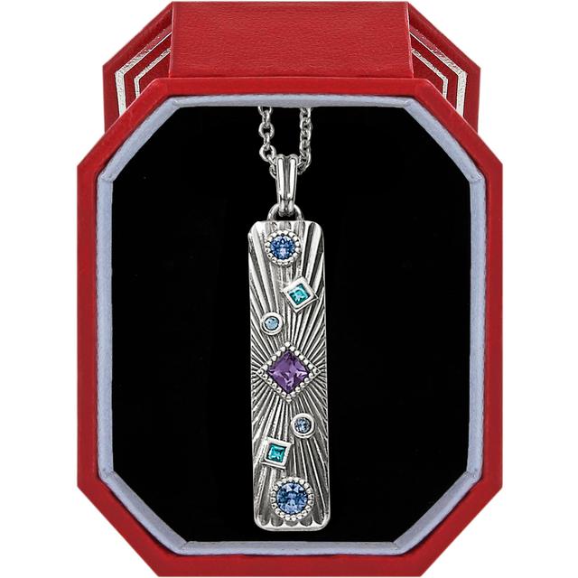 Brighton - Halo Rays Bar Necklace Gift Box in Cambria CA