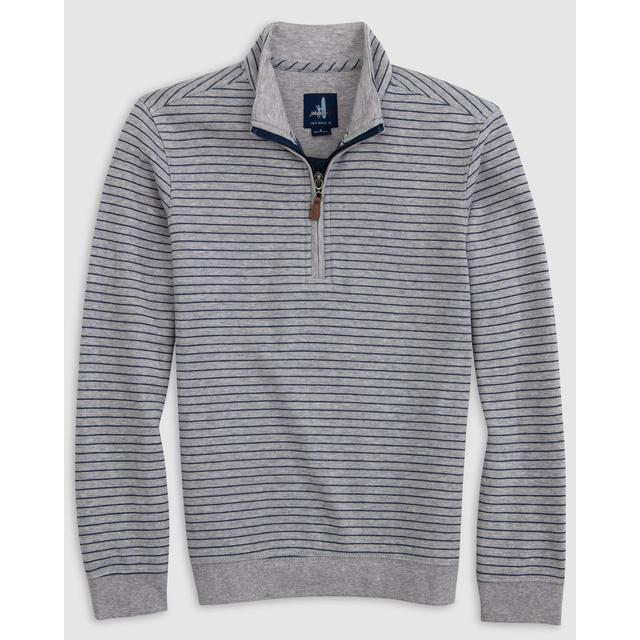 Johnnie-O - Men's Skiles Jr. Striped 1/4 Zip Pullover