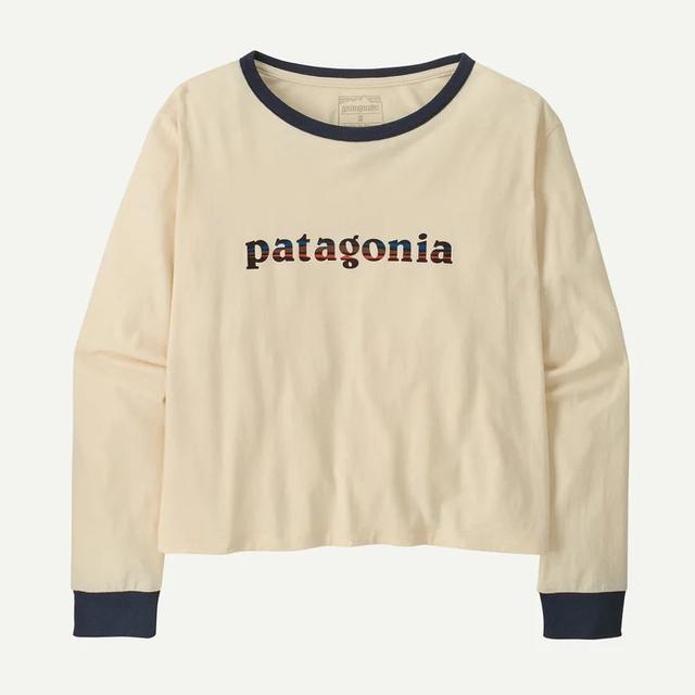 Patagonia - Women's Long Sleeved '73 Text Logo Easy