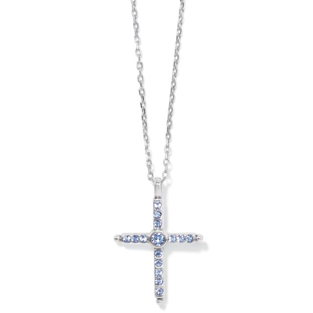 Brighton - Color Drops Cross Necklace in Turlock CA