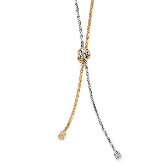 Brighton - Meridian Ventus Two Tone Y Necklace