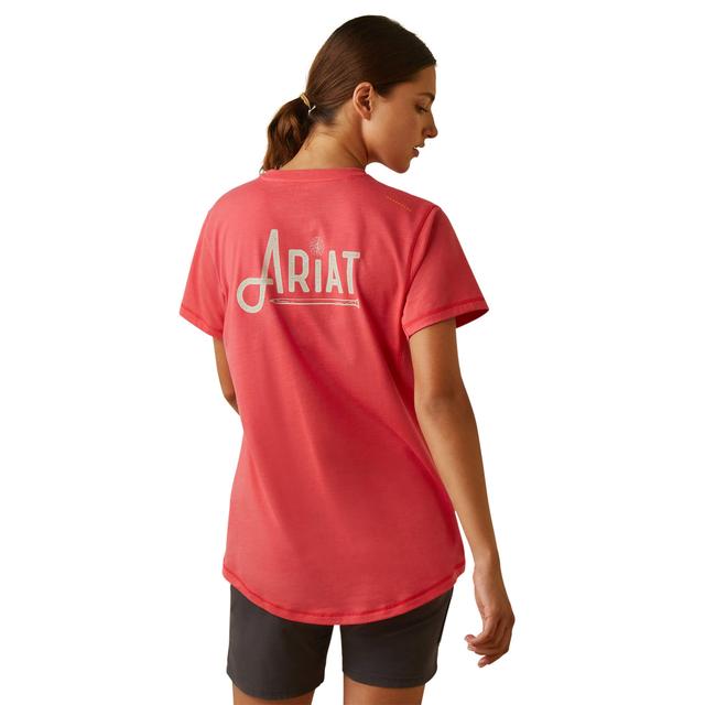 Ariat - Women's Rebar Workman Graphic Ariat Logo T-Shirt in Indianapolis IN