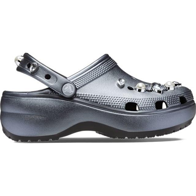 Crocs - Women's Classic Platform Crystals & Pearls Clog in Durham NC