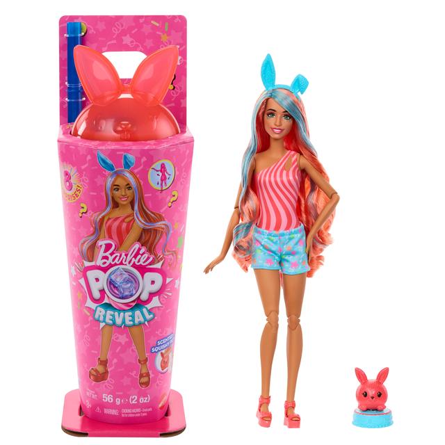 Mattel - Barbie Pop Reveal Shakes Series Scented Bright Bunny Fashion Doll