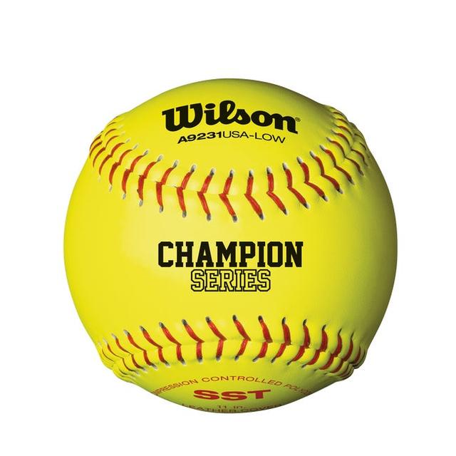 Wilson - ASA Leather Polycore Softballs 1 DZ in South Sioux City NE