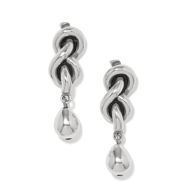 Brighton - Interlok Single Knot Drop Earrings in La Cañada Flintridge CA