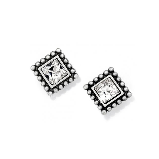 Brighton - Sparkle Square Mini Post Earrings