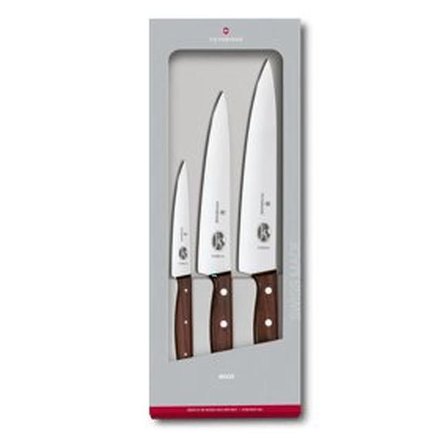 Victorinox - Wood Chef's Set, 3 pieces Victorinox (Brown, 0 in) in South Sioux City NE