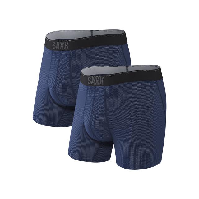 Saxx - Men's Quest Quick-Dry Mesh (2 Pack) Boxer Briefs in Selbyville DE