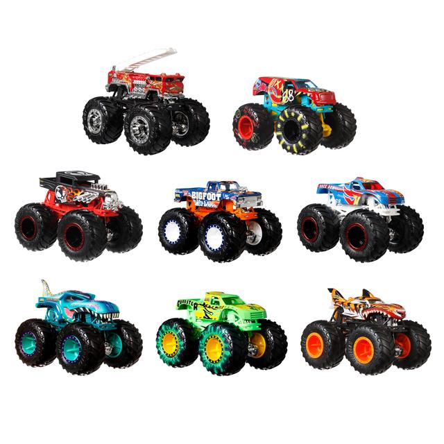 Mattel - Hot Wheels Monster Trucks Live 8-Pack in Freeman SD