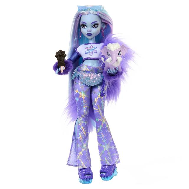 Mattel - Monster High Doll, Abbey Bominable Yeti Fashion Doll With Accessories