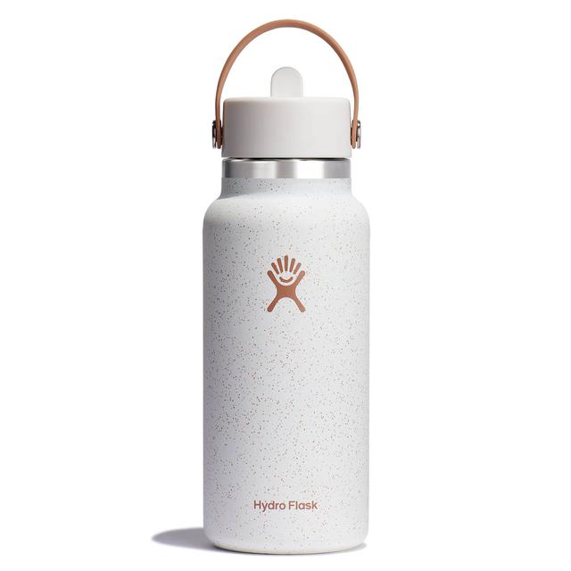 Hydro Flask - 32 oz Wide Mouth with Flex Straw Cap - Seasalt