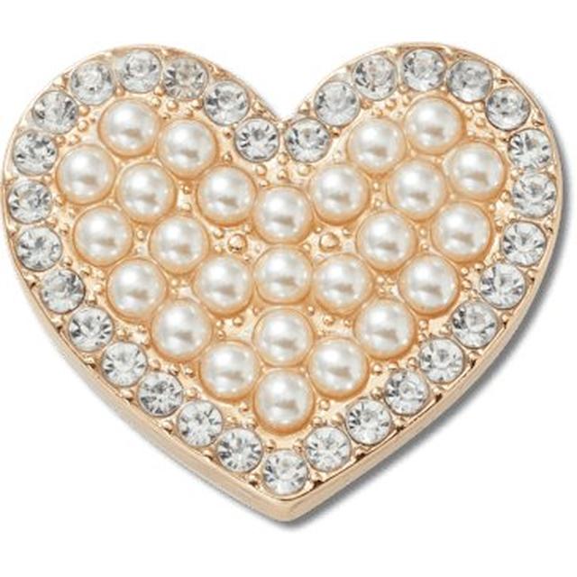 Crocs - Pearl Cluster Heart