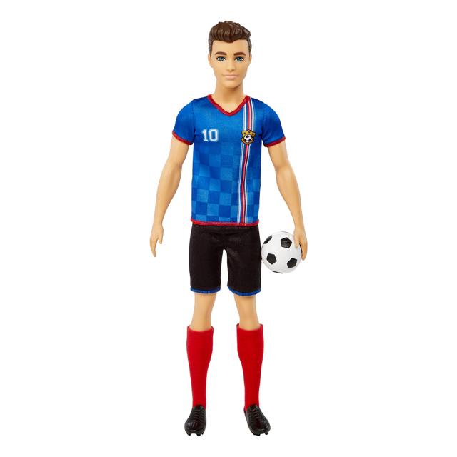 Mattel - Barbie Ken Soccer Doll, Cropped Hair