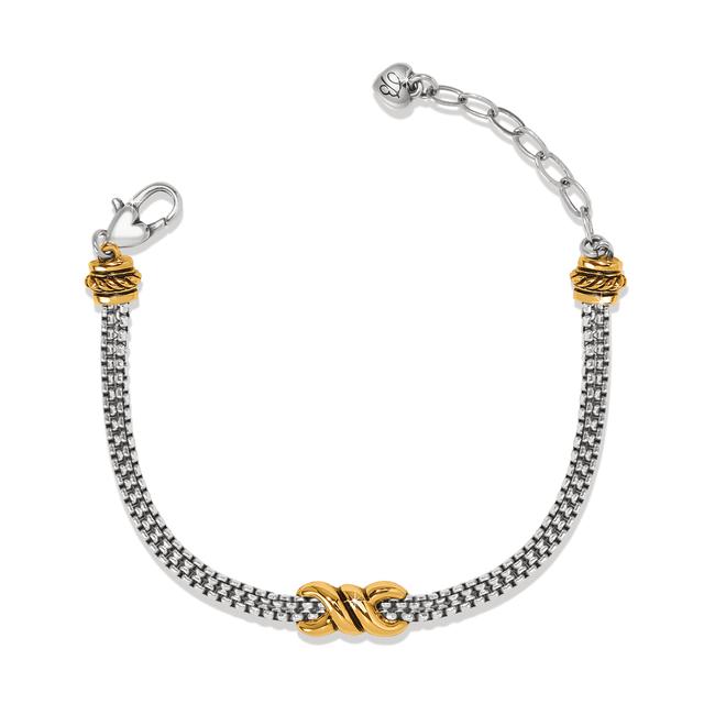 Brighton - Interlok Twist Double Chain Bracelet