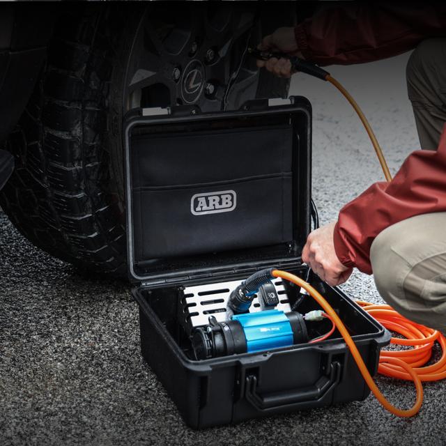 ARB USA Brand - Single Motor Portable 12V Air Compressor CKMP12V2