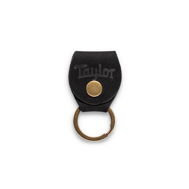 Taylor Guitars - Key Ring W/Pick Holder, Black Nubuck in Durham NC