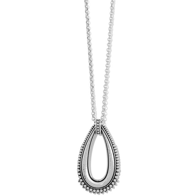 Brighton - Telluride Peak Open Teardrop Necklace