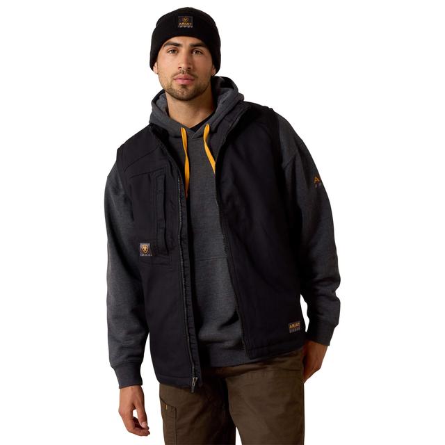 Ariat - Men's Rebar Washed DuraCanvas Insulated Vest in San Antonio TX