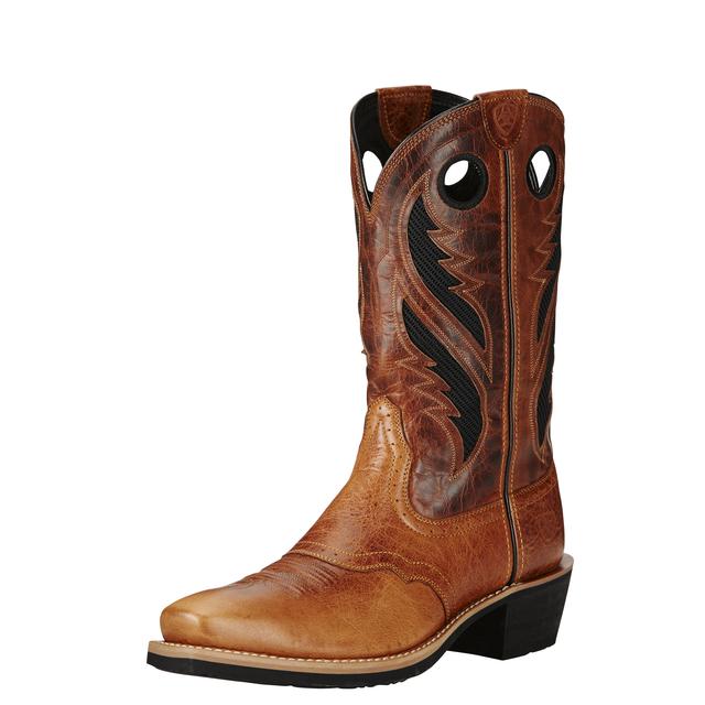 Ariat - Men's Heritage Roughstock VentTEK Western Boot in Mountain View CA