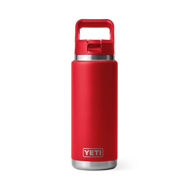 YETI - Rambler 26 oz Water Bottle Rescue Red